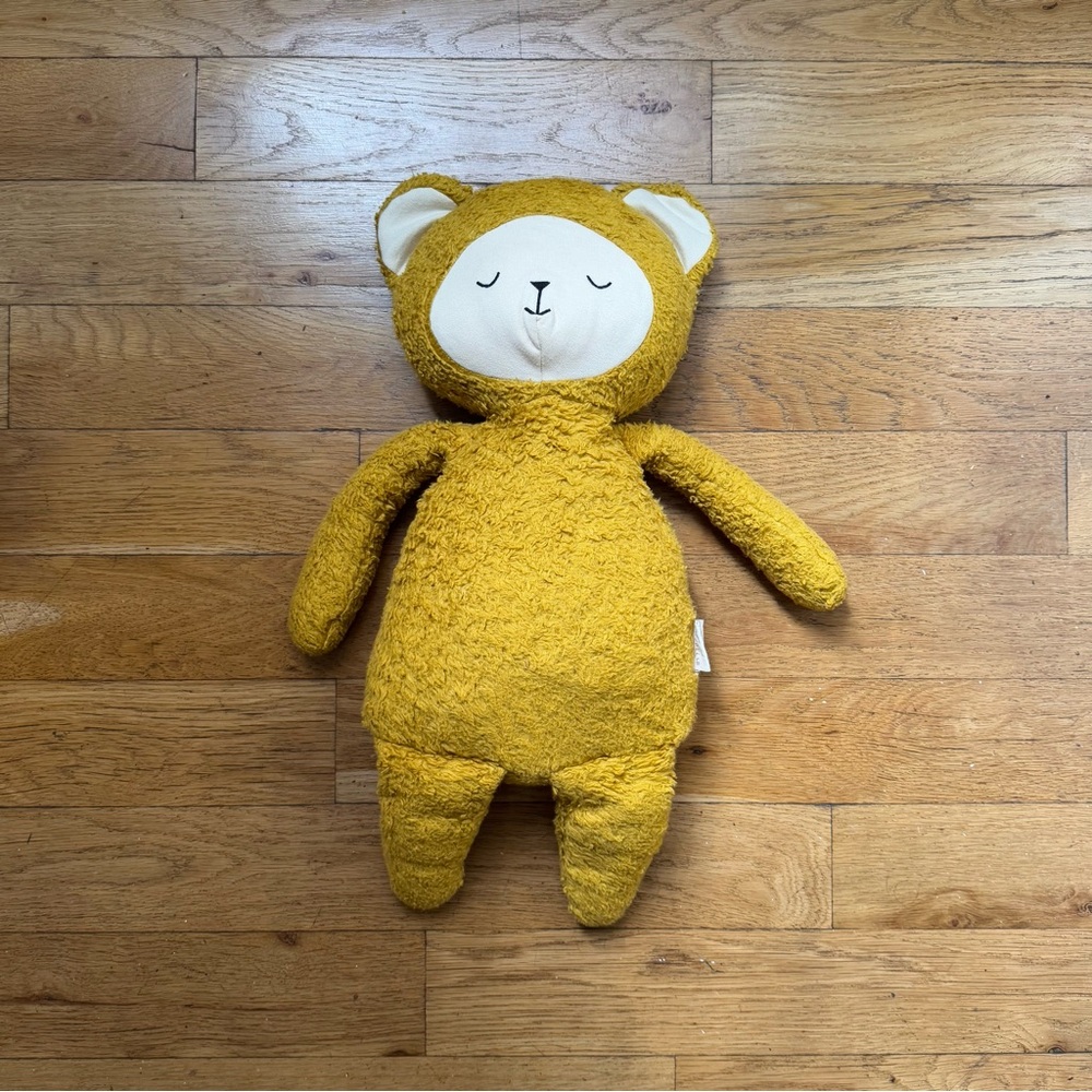 F/BEL\B ochre Big Buddy Bear (O/S)